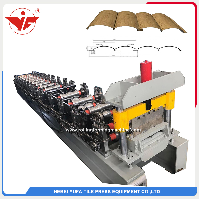 Block house roll forming machine