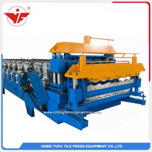 Bosnia and Herzegovina used two layer double layer roll forming machine