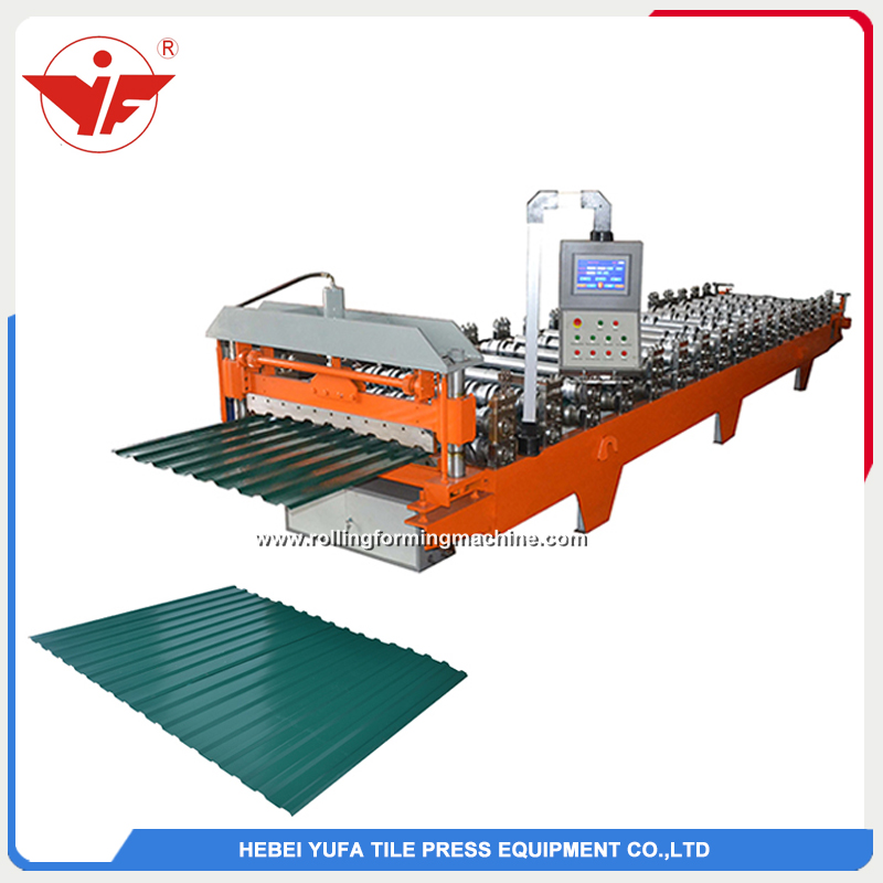 C18 roofing panel roll forming machine