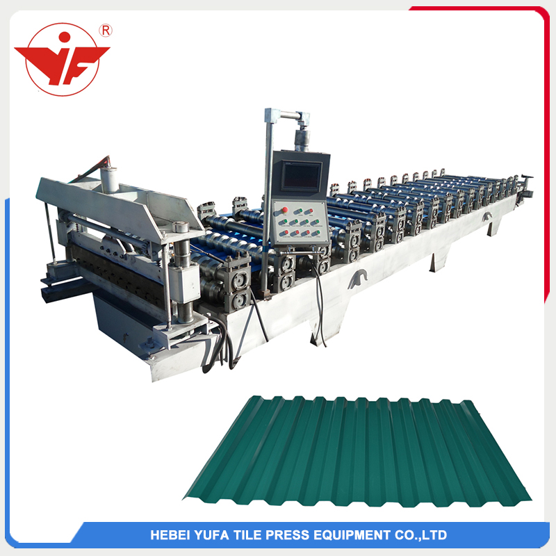 Gumamit ang Russia ng C8 wall roof panel machine