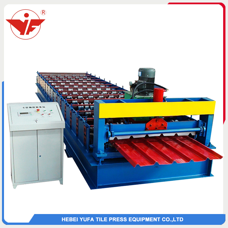 Nigeria used long span aluminum roofing panel machine