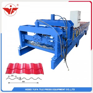 YF28-207-828 Step roofing tile roll forming machine