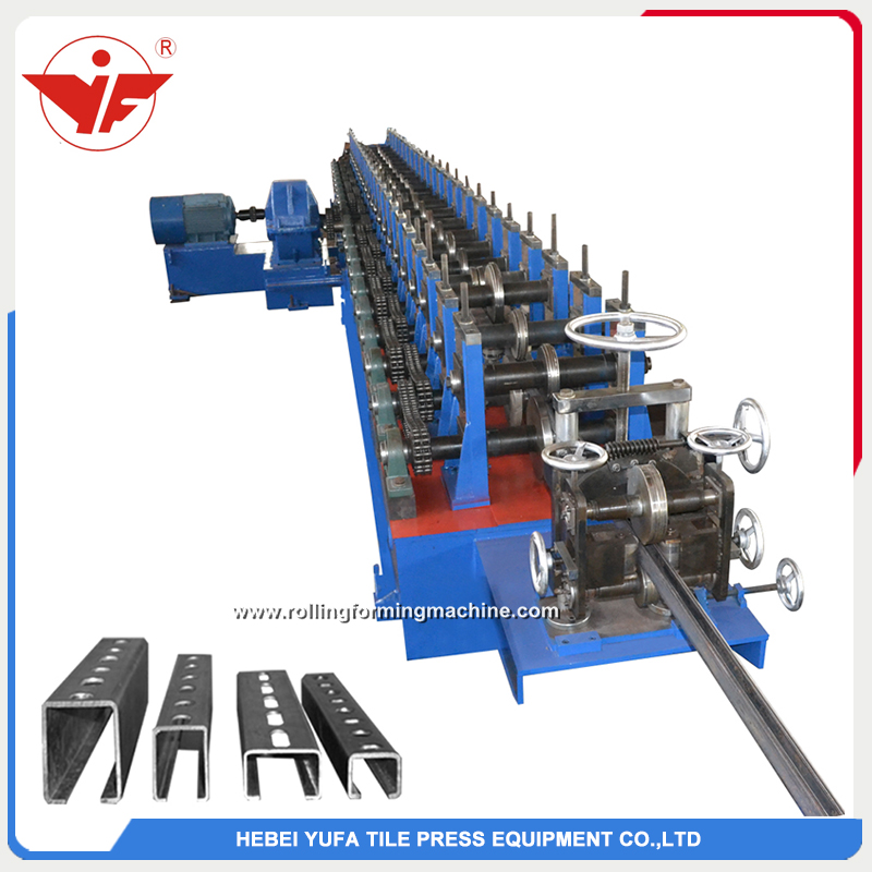 photovoltic panel stand solar mounting bracket forming machine