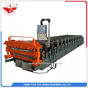 C8 and C21 double layer roll forming machine