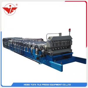 High standard double layer roll forming machine