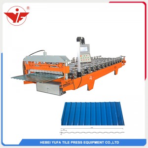 Russia hot sell C10 roofing panel roll forming machine