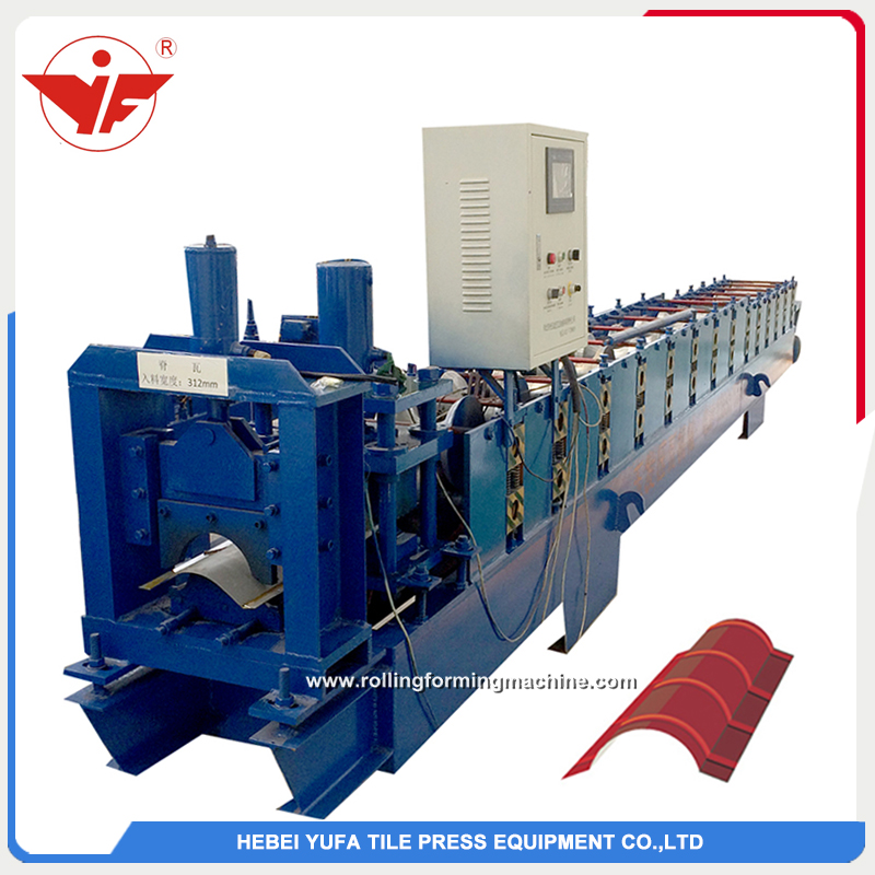 312 ridge cap roll forming machine