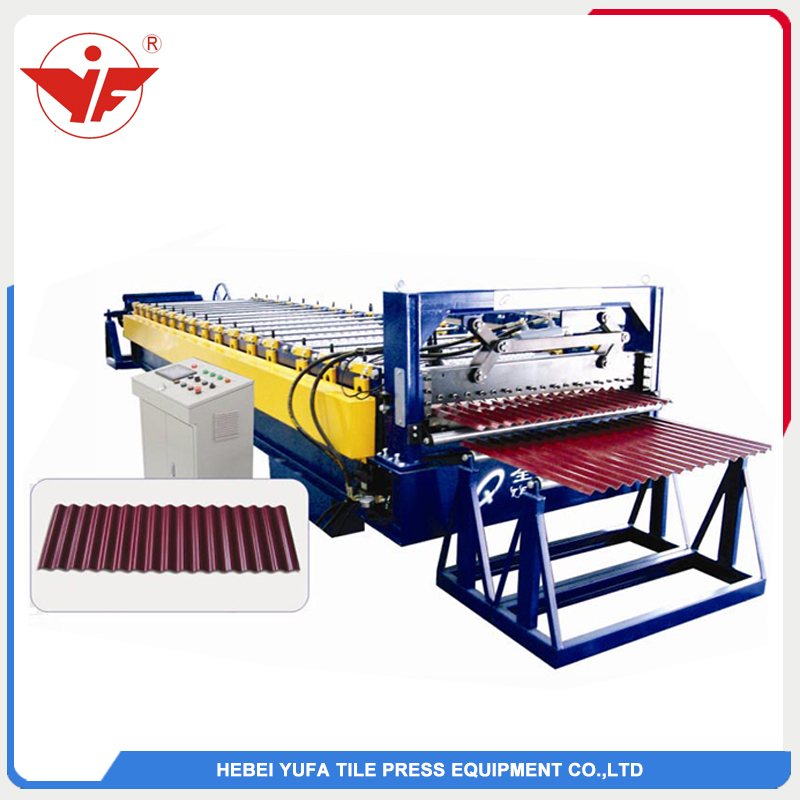 1064 corrugated roof sheet roll forming machine