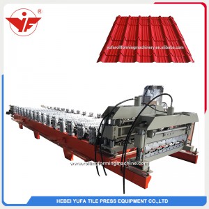 south africa hot sell 1000 step tile roofing steel making machine