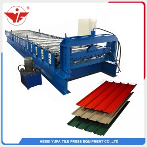 Roofing wall panel making machine