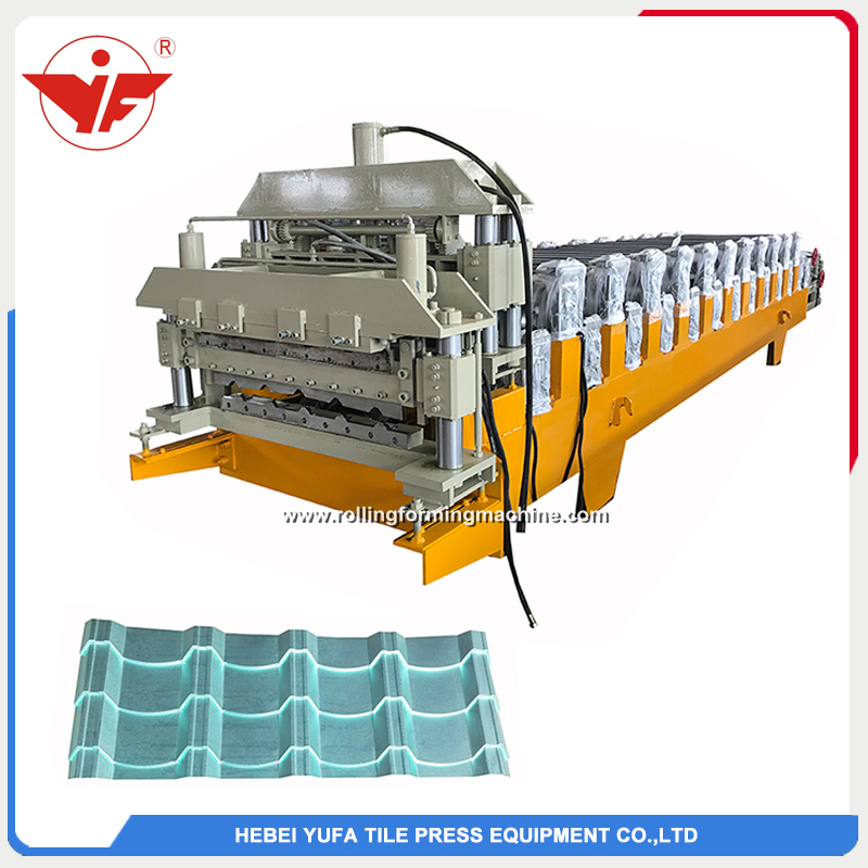 Malaysia used two layer double layer roll forming machine