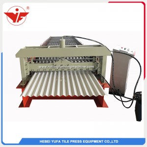 warehouse aluminium corrugated colored sheet roofing panel roll forming machine manufacturer