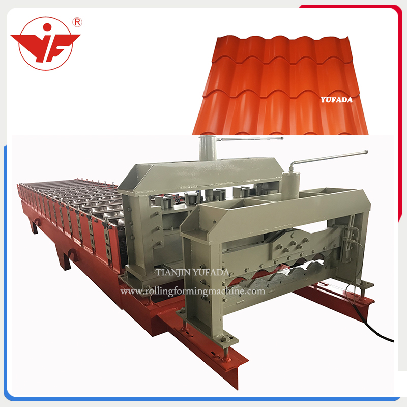 Step tile machine popular sell in Bolivia
