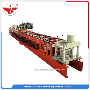 Indonesia used 120 size automatically C beam steel roll forming machine factory